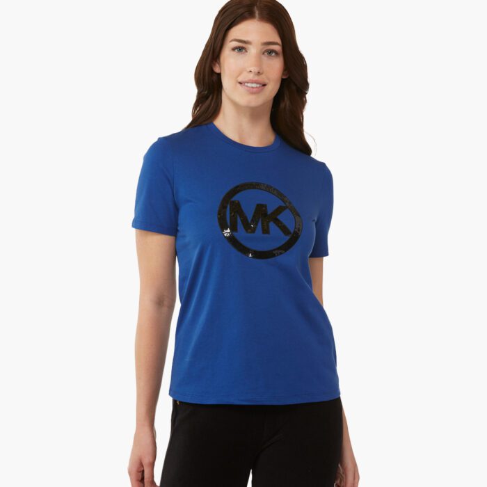 Michael Kors t-shirt logo cekiny