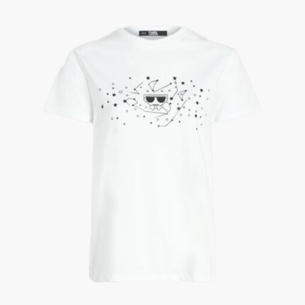 Karl Lagerfeld T-shirt bialy