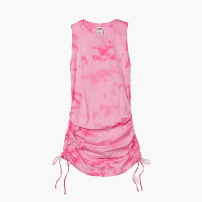 victoria's secret pink sukienka Ruched Side Tank Dress