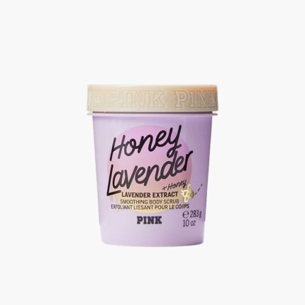 Victoria's secret pink body scrub lavender honey