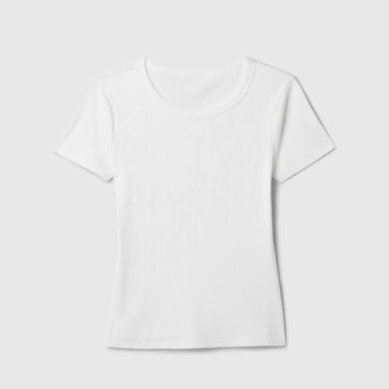 GAP t-shirt z bawelny organicznej bialy