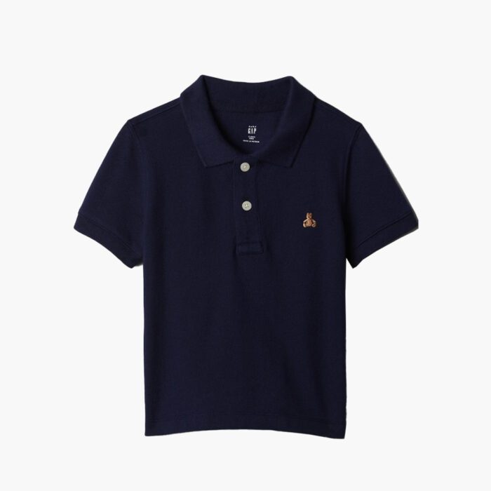 Gap t-shirt polo dla chlopca granat